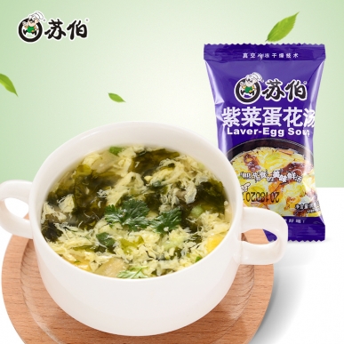 苏州OG真人12g装紫菜蛋花速食汤